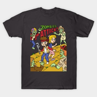 Zombies attack - Halloween Gift T-Shirt